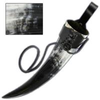 PK8364PP - Natural Medieval Roman Drinking Horn 15oz PK8364PP - Medieval Weapons
