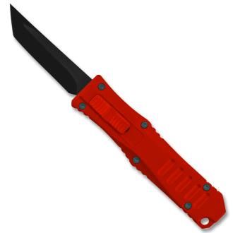 Legends Micro OTF Blade Knife Red Out The Front Tanto Blade