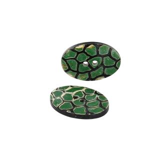 Horn Turtle Back Handmade Button Set