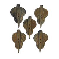 IN19128-5SET - Handmade Autumn Harvest Horn Set of Buttons