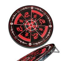 4402-DR - Dragon Throwing Knife Target Dart Board (Red)