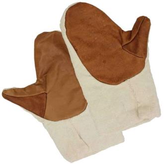 Medieval Cotton Padded Mittens