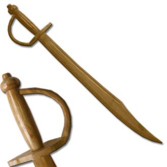 Pirate Cutlass Wooden Sword 1