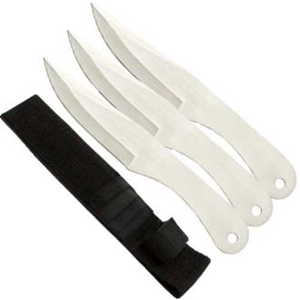 Jack Ripper Throwing Knives 3Pcs Set Very SHARP 6in Overall Heat Treated