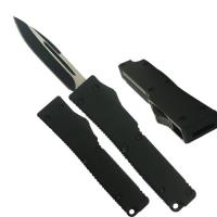 933-1BK - Electrifying California Legal OTF Dual Action Single Edge Knife (Black)