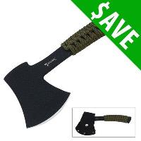 XL1326 - Tomahawk Compact Full Tang Axe For Camping &amp; Hiking - XL1326