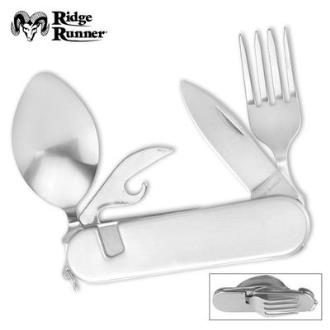 Camp Tool with Knife Fork Spoon and Can Opener RR516