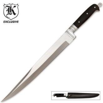 Arabian Khyber Bowie Knife and Leather Sheath - BK1984