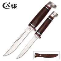 17-CA372 - Case Leather Two-Knife Set