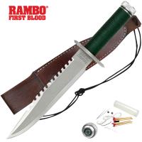 17-MCRB1 - Licensed Rambo I First Blood Fixed Blade Knife