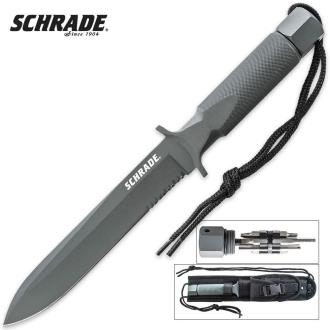 Schrade Extreme Survival Large Spear Point Fixed Blade Knife