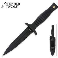 TW213 - Timber Wolf Tactical Boot Knife with Sheath - TW213