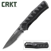 19-CR4205 - Ruger Crack-Shot Partially Serrated Assisted Opening Knife
