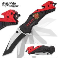 19-RR684 - Ridge Runner Firefighter Everyday Carry Assisted Opening Tanto Pocket Knife