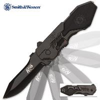 SWMP4L - Smith &amp; Wesson M&amp;P Assisted Opening MP4L Pocket Knife - SWMP4L