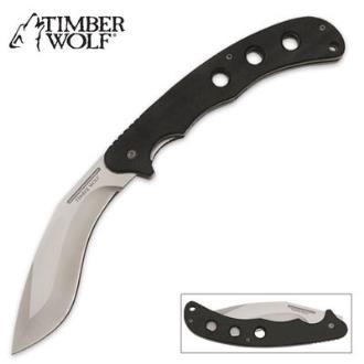 Timber Wolf Pocket Kukri Tactical Folding Knife - TW346