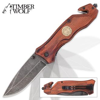 Timberwolf 12 Gauge Shell Assisted Opening Pocket Knife