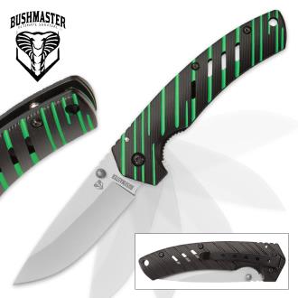 Bushmaster Green Venom Pocket Knife