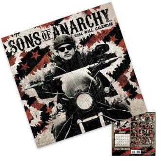 Sons of Anarchy 2014 Wall Calendar - NM14902