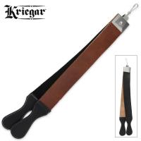 40-BK2474 - Cow and Rexene 21&quot; Leather Strop