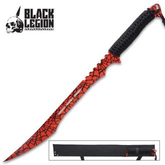 Black Legion Red Widow Ninja Sword