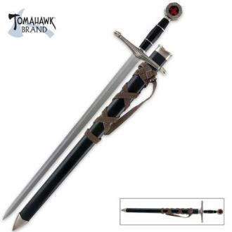Black Prince Sword with Sheath - XL1122