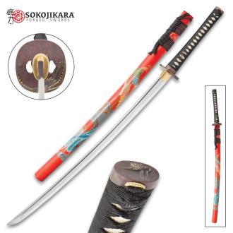 Sokojikara Soul Crane Handmade Katana Samurai Sword