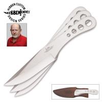UC458 - Gill Hibben Professional Throwing Knives Triple Set