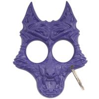 AZ115PL - Self Defense Twilight Werewolf Keychain Purple