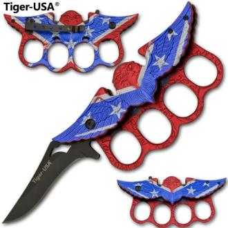 Tiger USA Rebel Eagle Knuckle Trench Knife