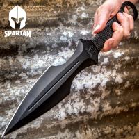 BK4216 - Spartan Throwing Dagger With Nylon Sheath