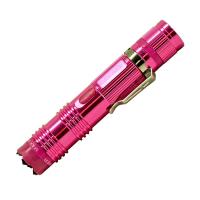 CH57PK - ALPHA FORCE Stun Gun 10 Million Volt Rechargeable LED Flashlight Pink