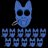 CLD178BL-12 - Public Safety K-9 Personal Protection Keychain - Blue 12 Pieces