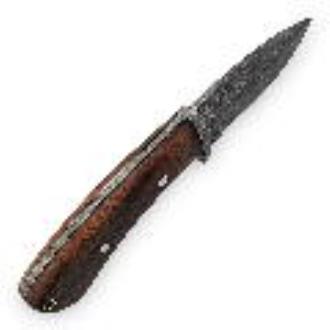 Damascus Full Tang North American Game Hunting Knife