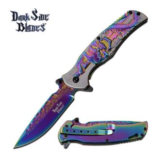 Dark Side Blades DS-A063RB Spring Assisted Knife