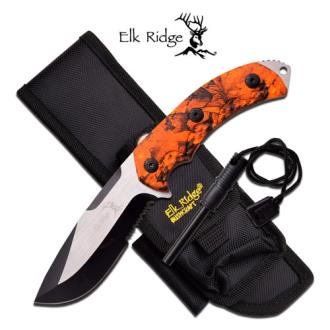 Elk Ridge Fixed Blade Knife 9.25 Overall