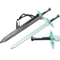 HK-026-1 - Sao Dark Repulser Sword With Leather Sheath Kirito Kirigaya Sword Art Online Turquoise