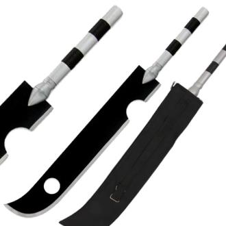 Zabuza Anime Replica Sword 36.5in Carbon Steel Naginata Blade