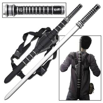 Blade Sword of the Daywalker and Scabbard Vampire Slayer Steel Replica and Harness