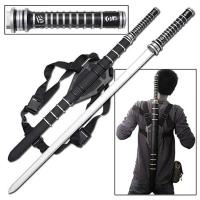 HK-1019 - Blade Sword of the Daywalker and Scabbard Vampire Slayer STEEL Replica &amp; Harness