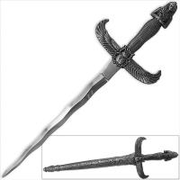 HK-20811Q - Pharaoh Mummy Queen Dagger Medieval 440 Stainless Steel Egyptian Masterpiece