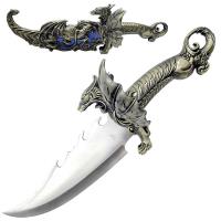 HK-349 - FANTASY DRAGON KNIFE DISPLAY 16&quot; OVERALL