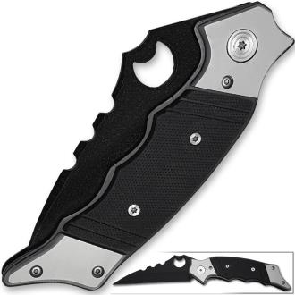 Night Prowler Wharncliffe Blade Folding Knife with G10 Handle Grip