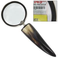 IN11802 - Horn Magnify Glass Desk Accessory