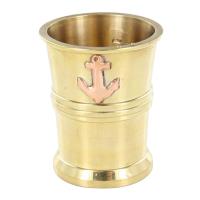 IN12206 - Brass Captains Shot Glass