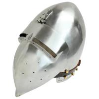 IN2249 - Medieval Bascinet Klappvisor Helmet