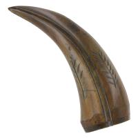 IN4708 - Botanical Cow Horn Paperweight