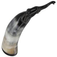 IN4711 - Elephant Horn Statue Paperweight