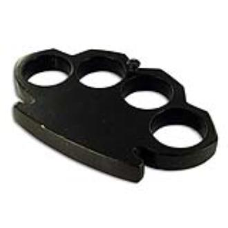 Black Paper Weight Belt Buckle Knuckles For Sale (PK-807BK)