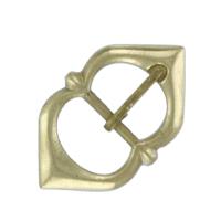 IN8901 - Renaissance Medieval Solid Brass Strap Buckle
